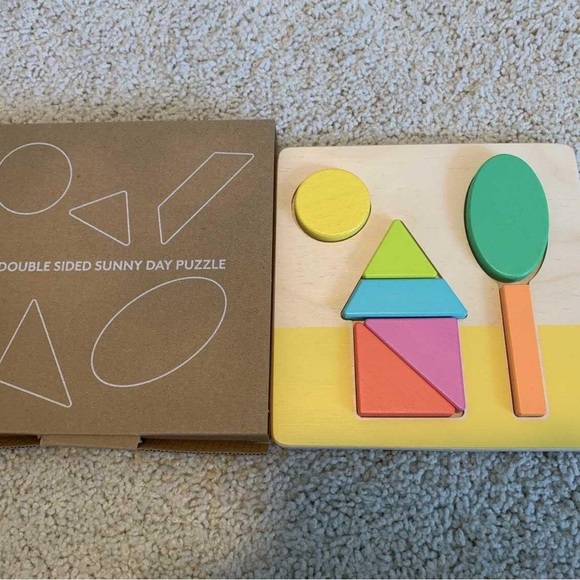 Other - Lovevery Sunny Day Double Sided Puzzle